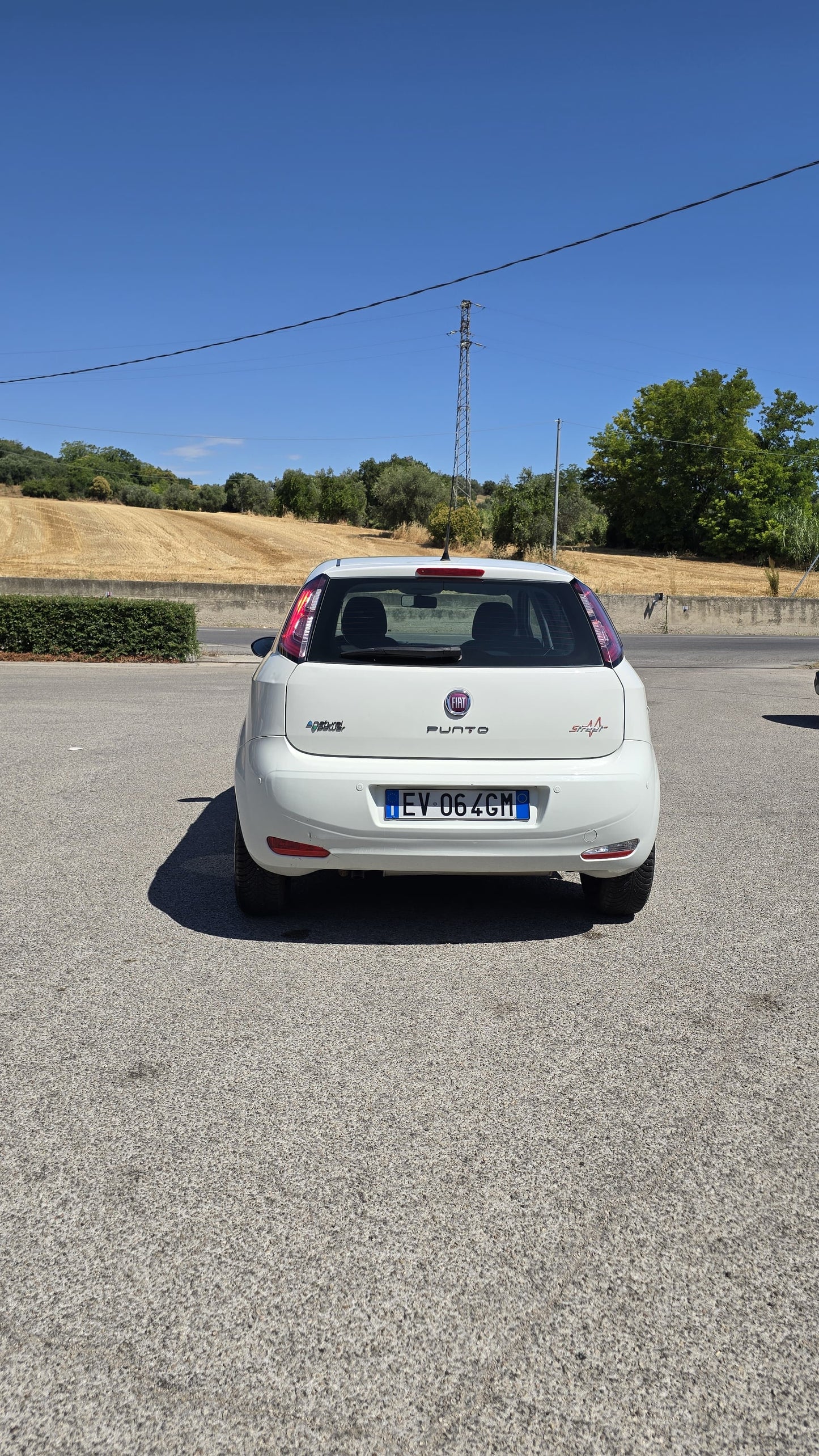 Fiat punto Evo, metano