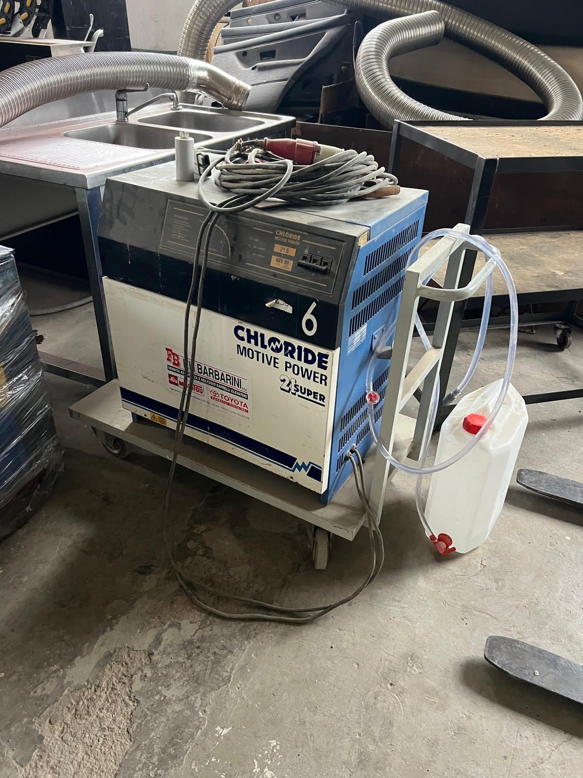Carrello elevatore, Muletto Elettrico Toyota 20 qli