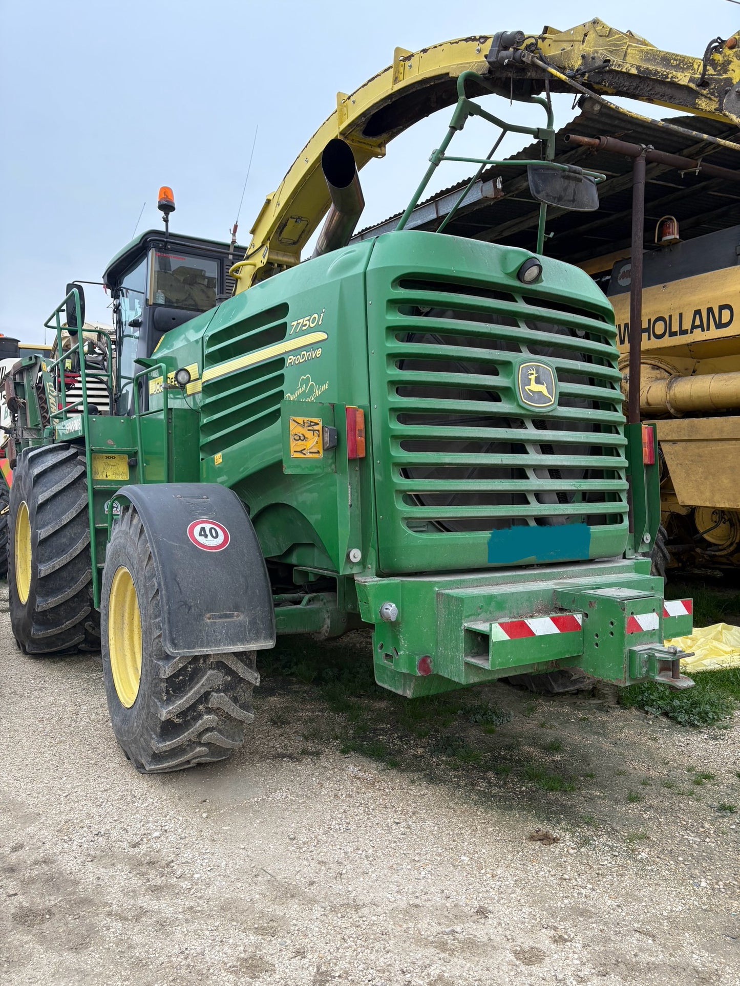 Trincia semovente John Deere 620 cv