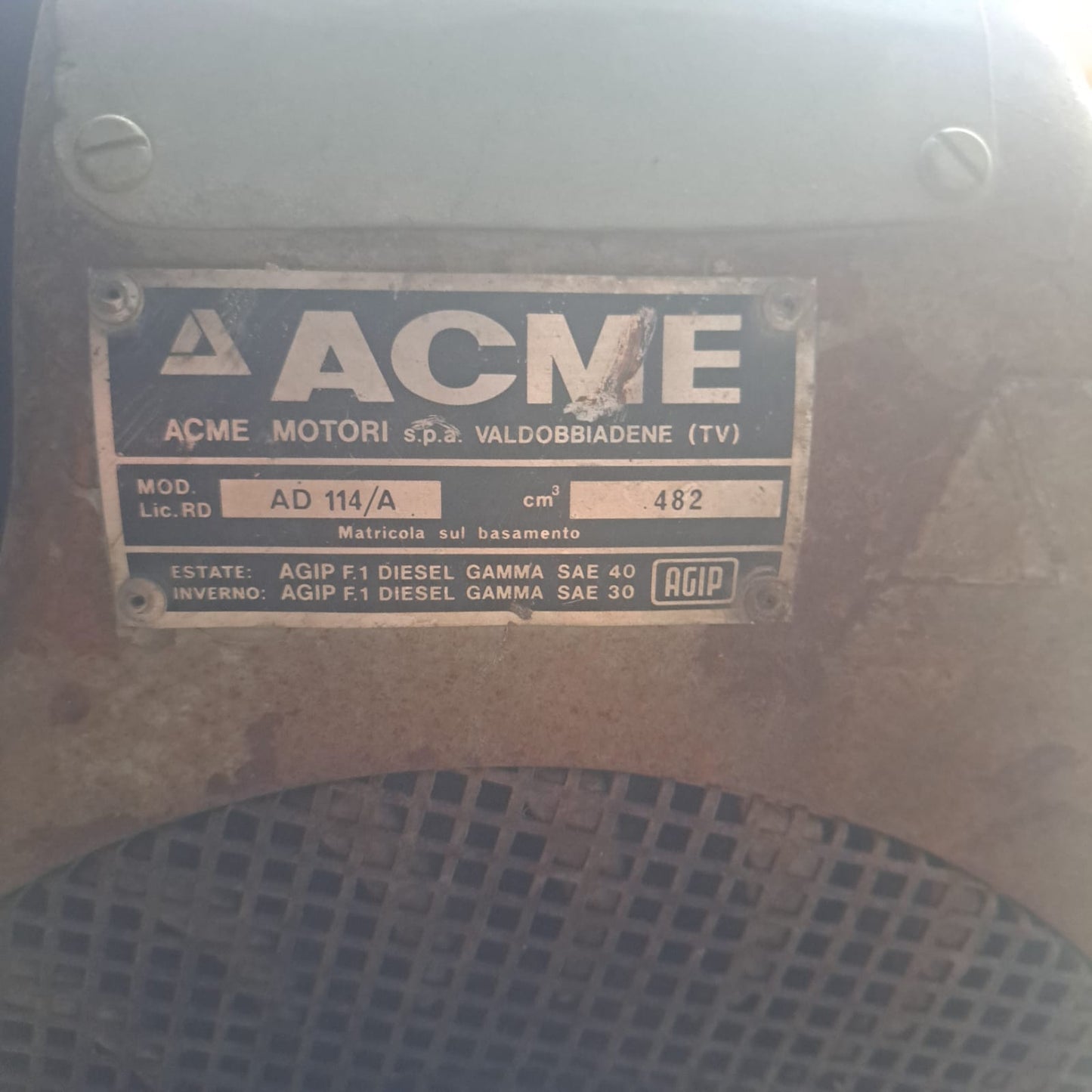 Motore Acme Diesel 12cv