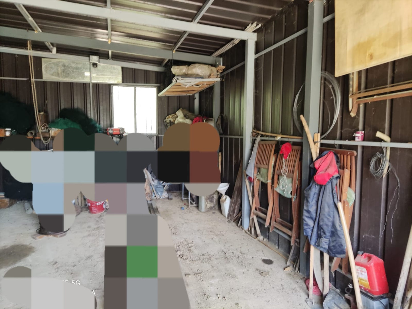 Capanno/Garage in lamiera 9x5x3