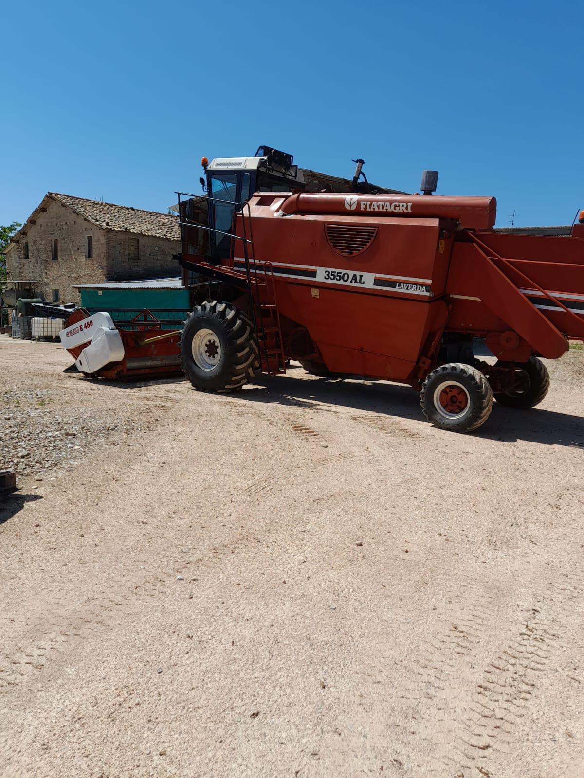Trebbia Mietitrebbia FiatAgri Laverda 3550 AL