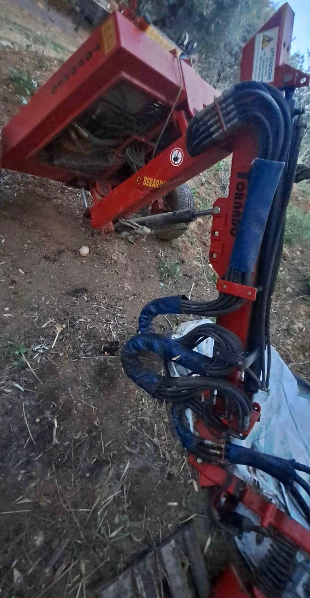 Scuotitore per olive Tornado