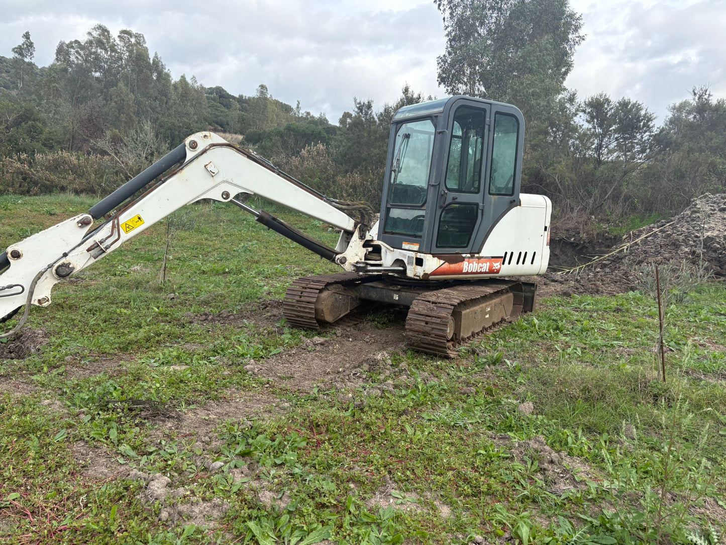 VENDUTO Escavatore Bobcat 50 qli