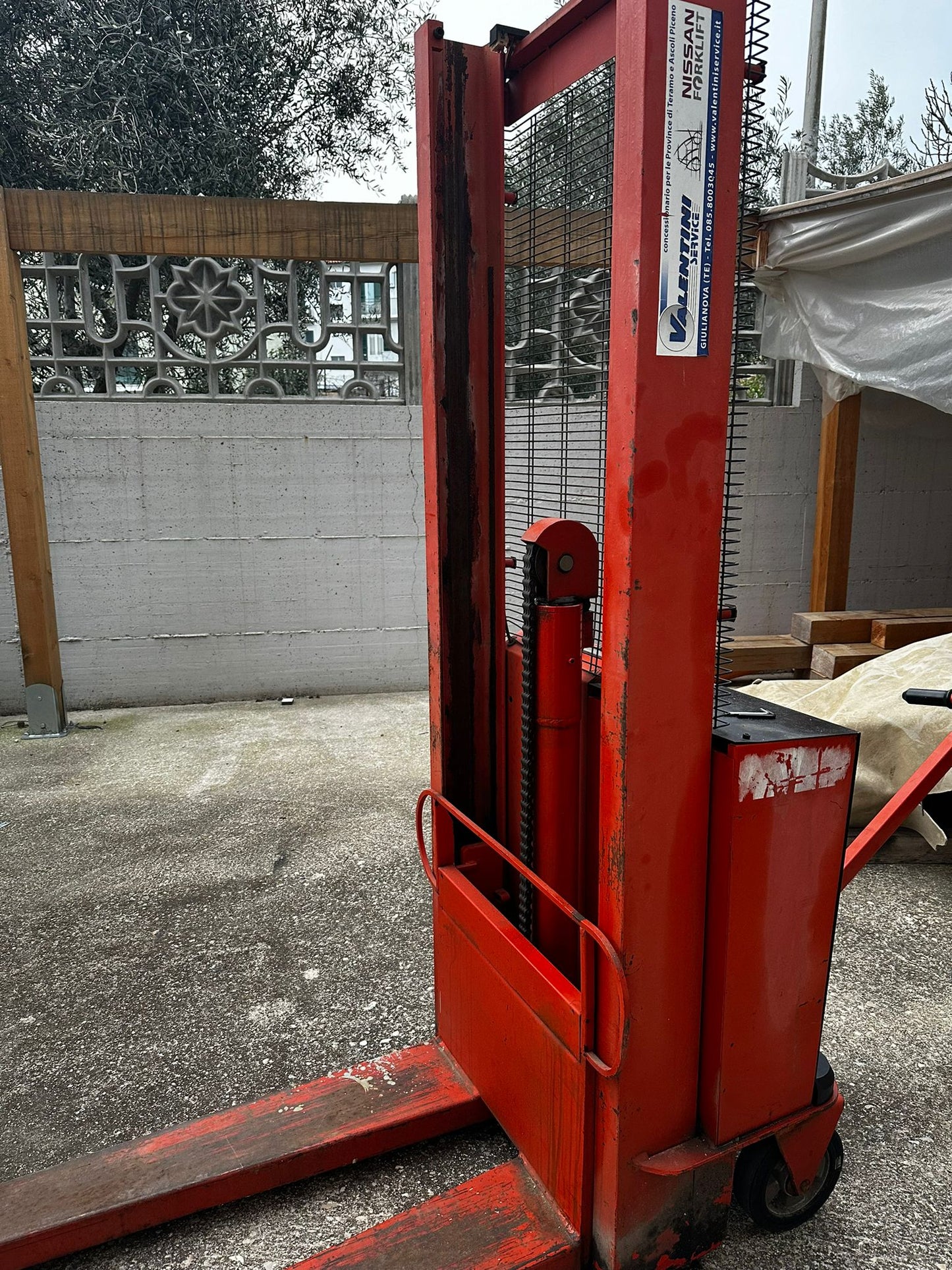Traspallet muletto elettrico