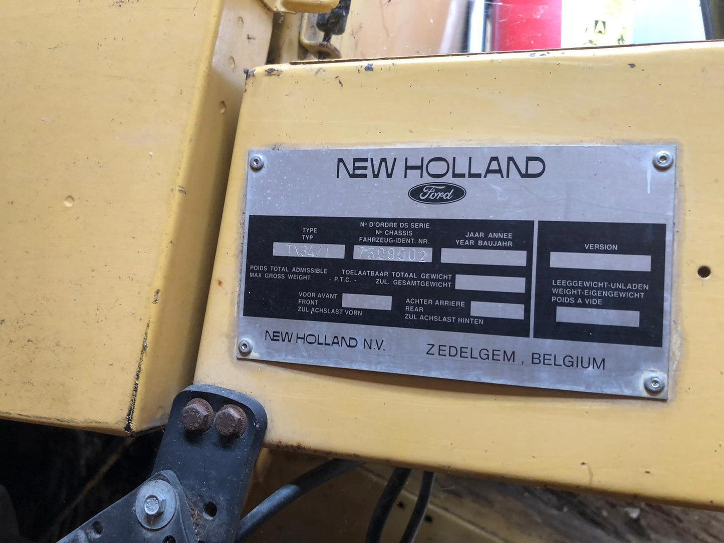 Mietitrebbia New Holland TX34
