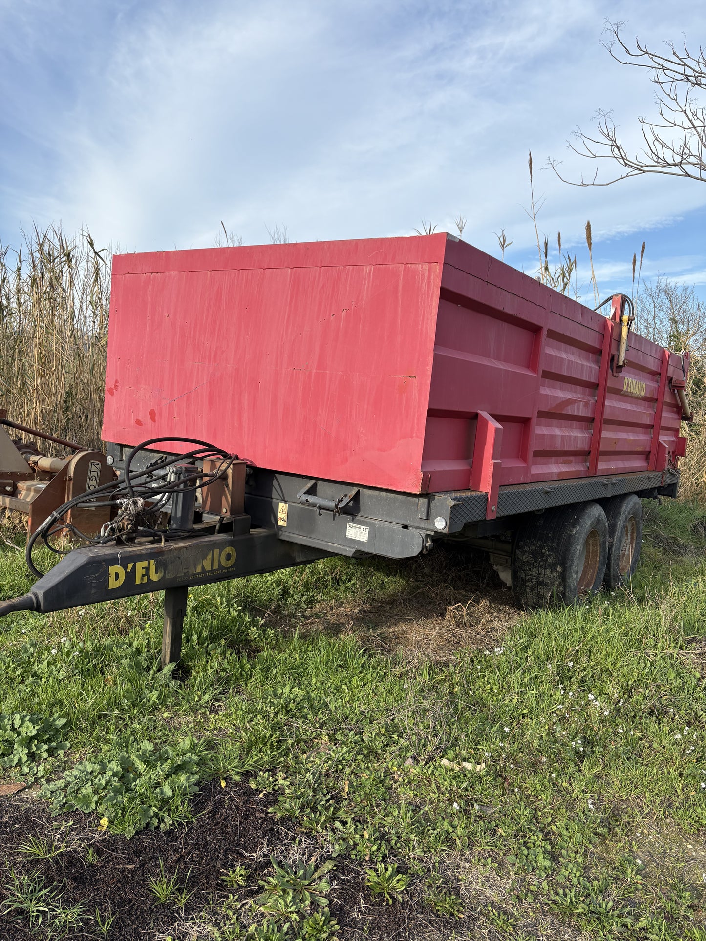 VENDUTO Rimorchio agricolo 100 qli