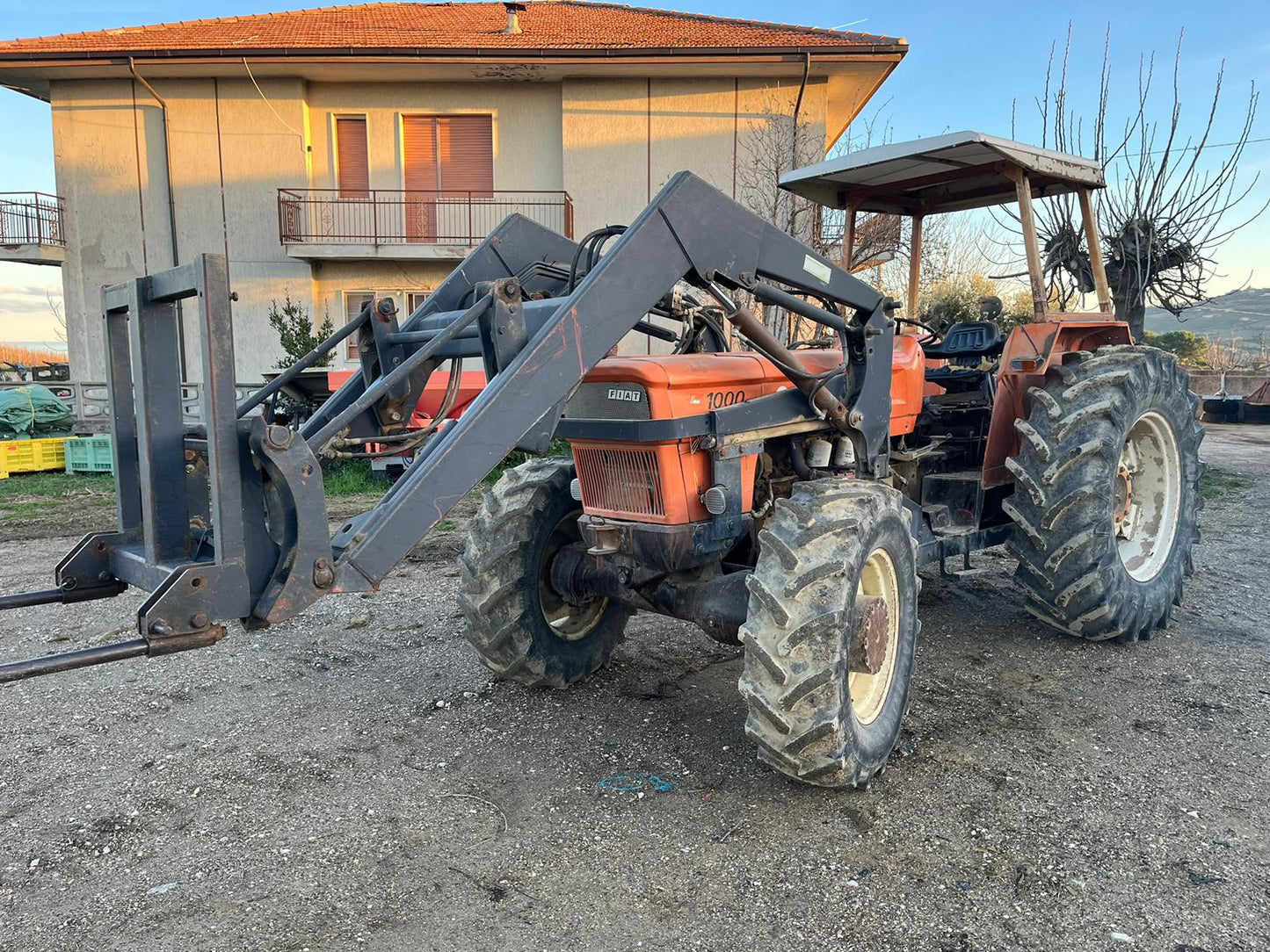 VENDUTO Trattore gommato Fiat 1000 super