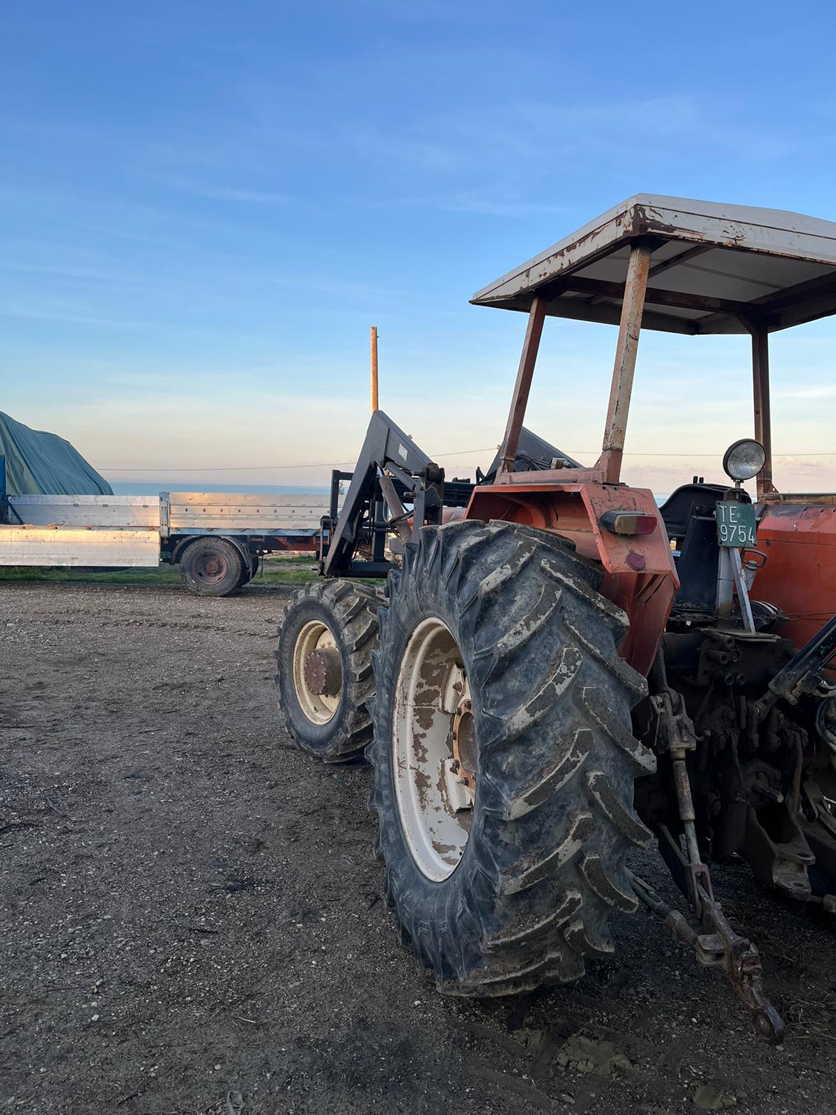 VENDUTO Trattore gommato Fiat 1000 super