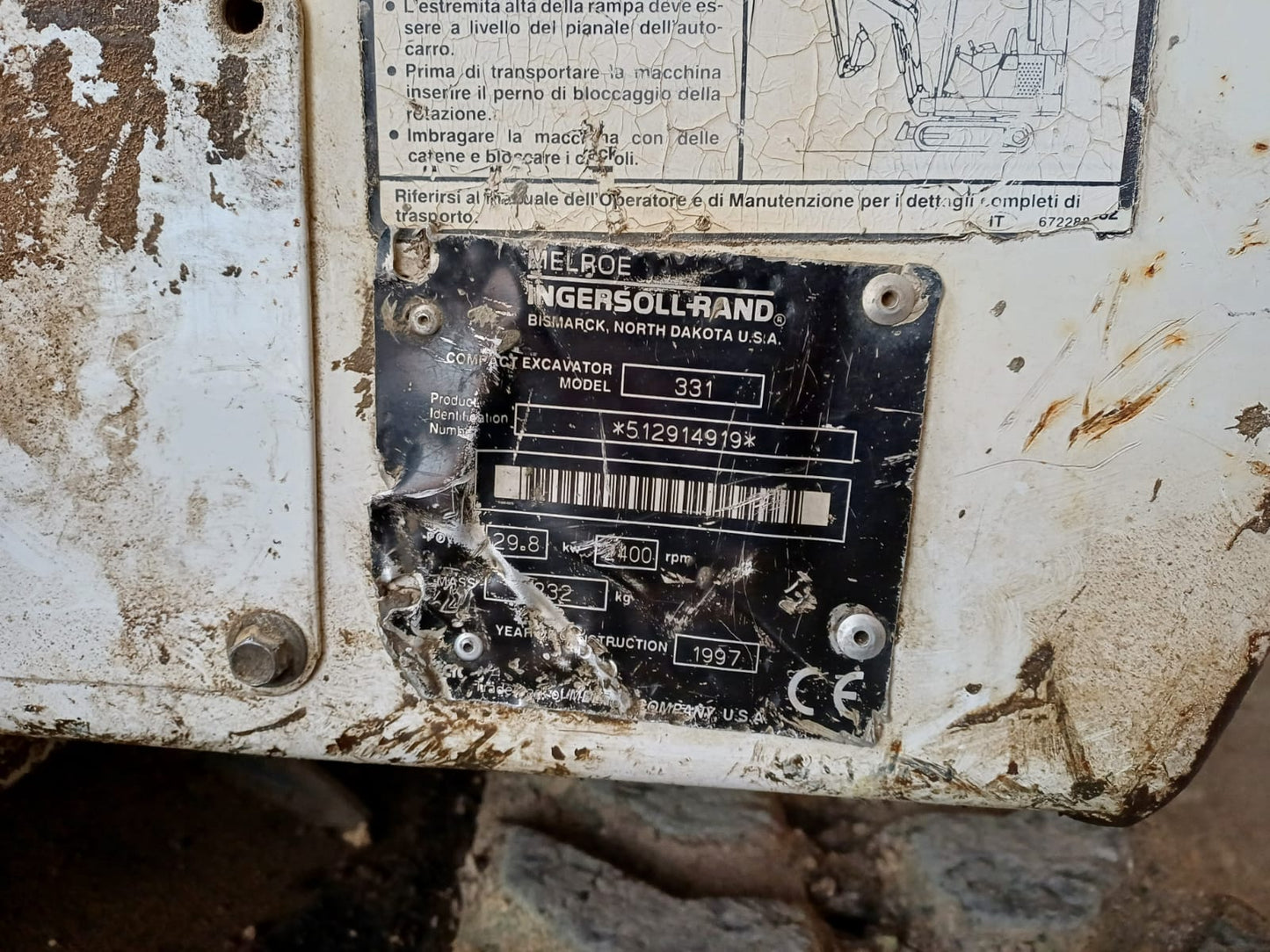 VENDUTO Escavatore Bobcat 32 qli