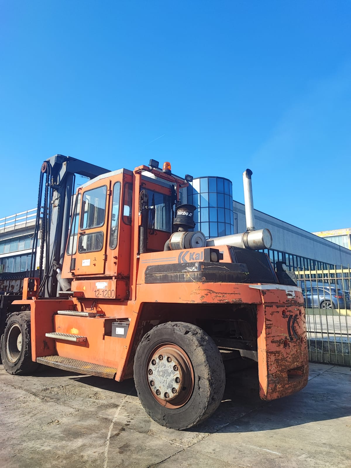 Muletto, carrello elevatore 120 qli