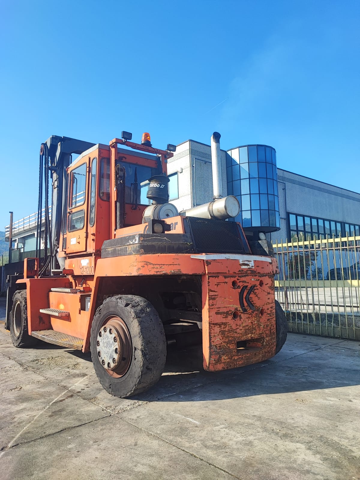 Muletto, carrello elevatore 120 qli