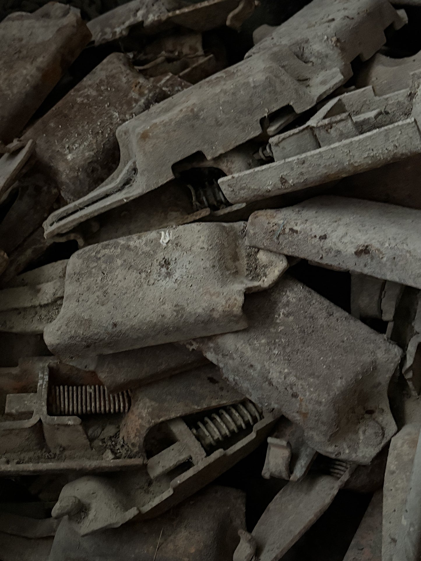 Cingoli sovrapattini Fiat in ferro 36
