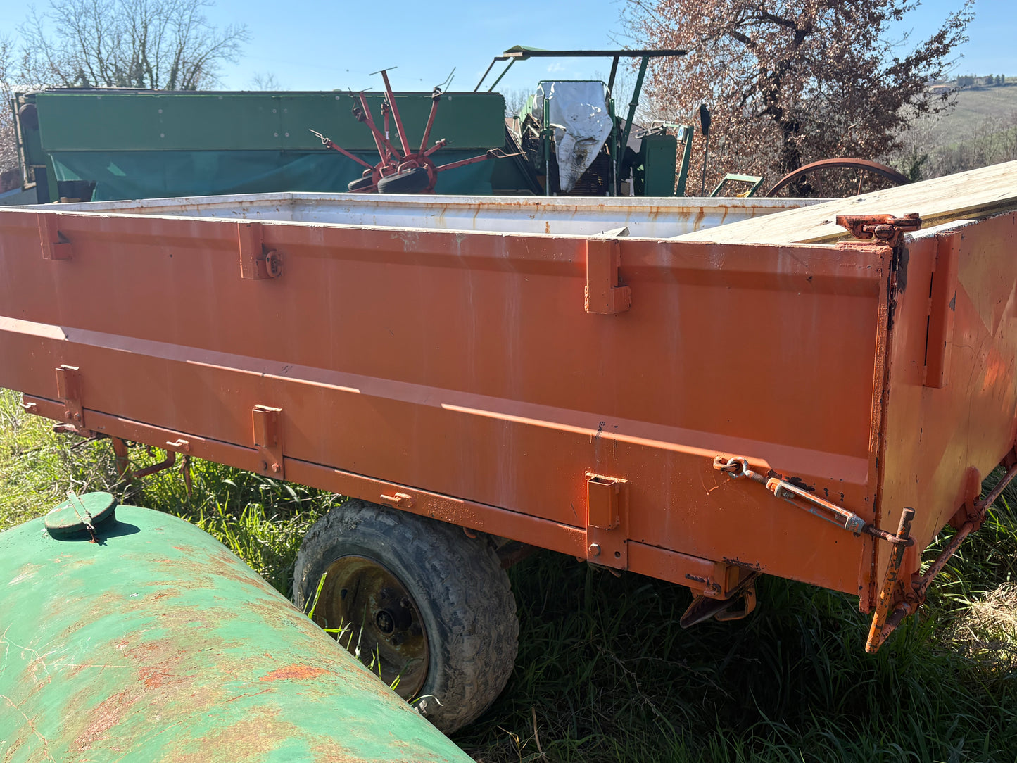 Carro rimorchio agricolo omologato