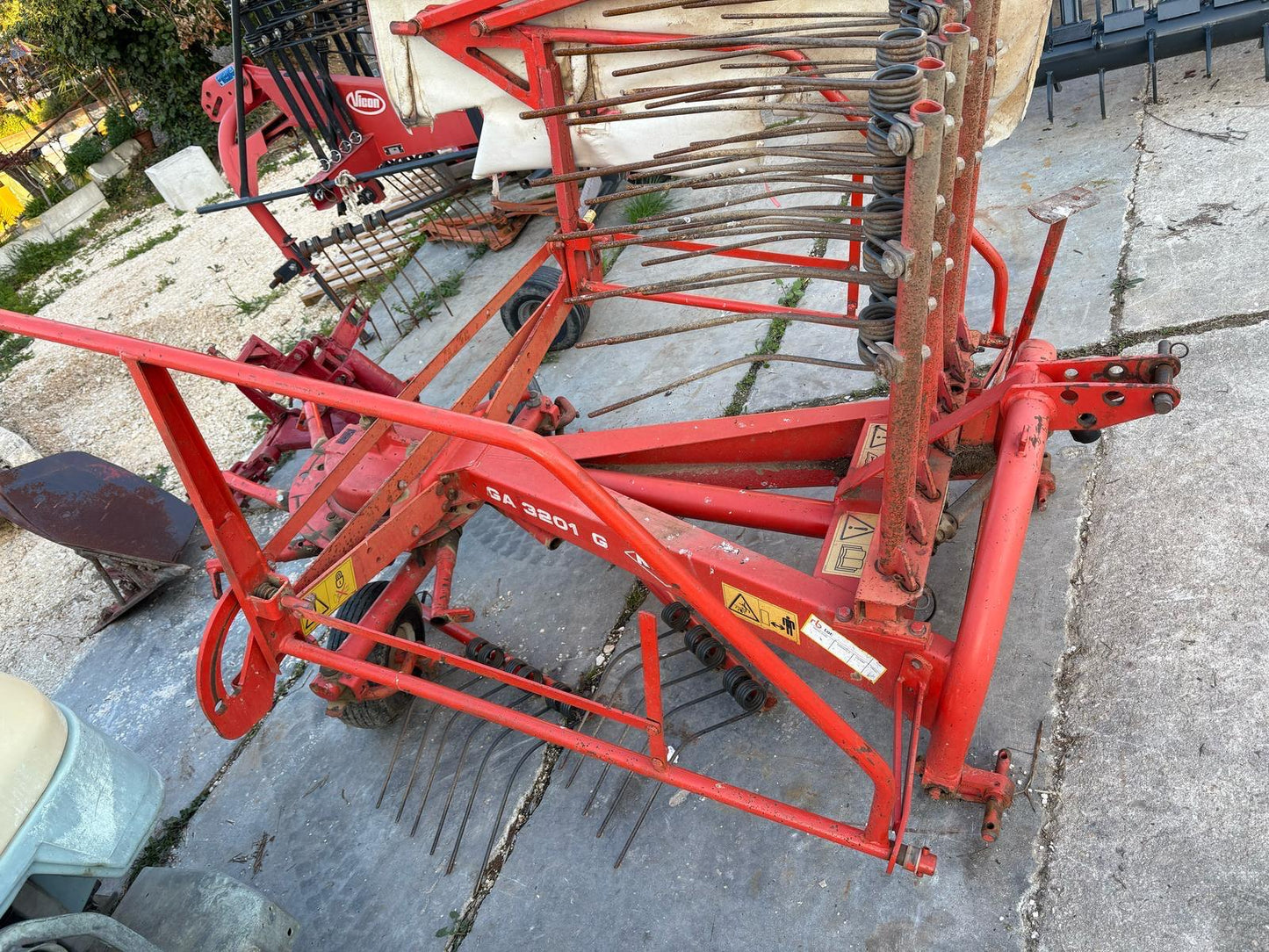 Ranghinatore giroandatore Kuhn 320