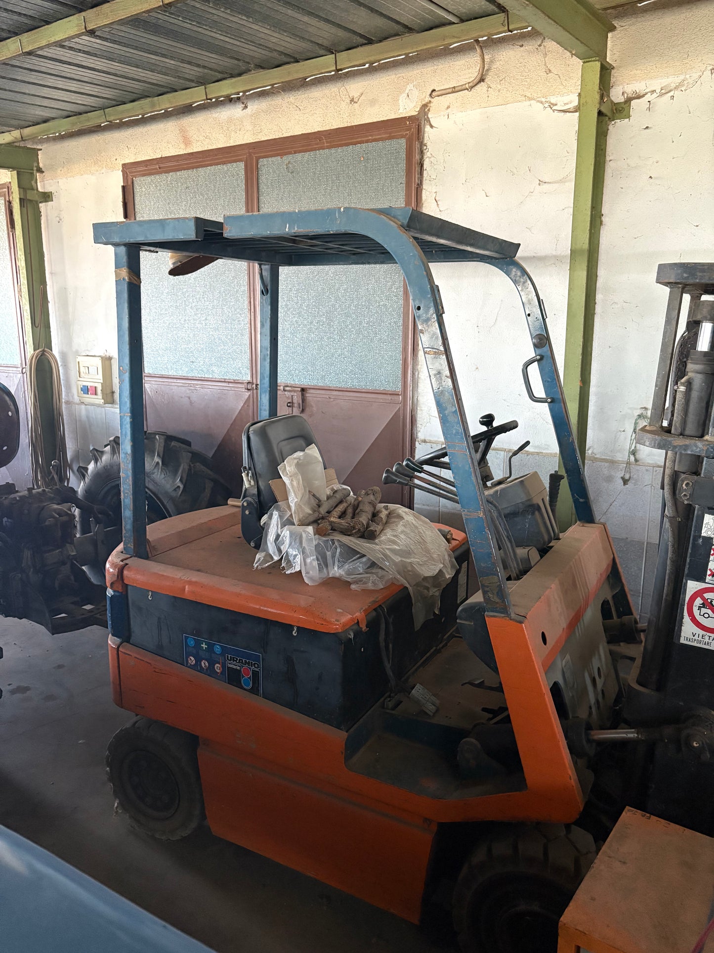 Muletto carrello elevatore elettrico