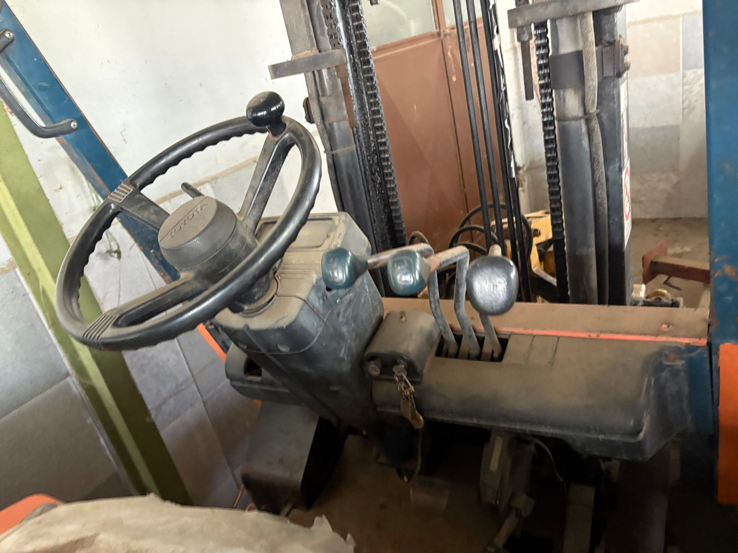 Muletto carrello elevatore elettrico