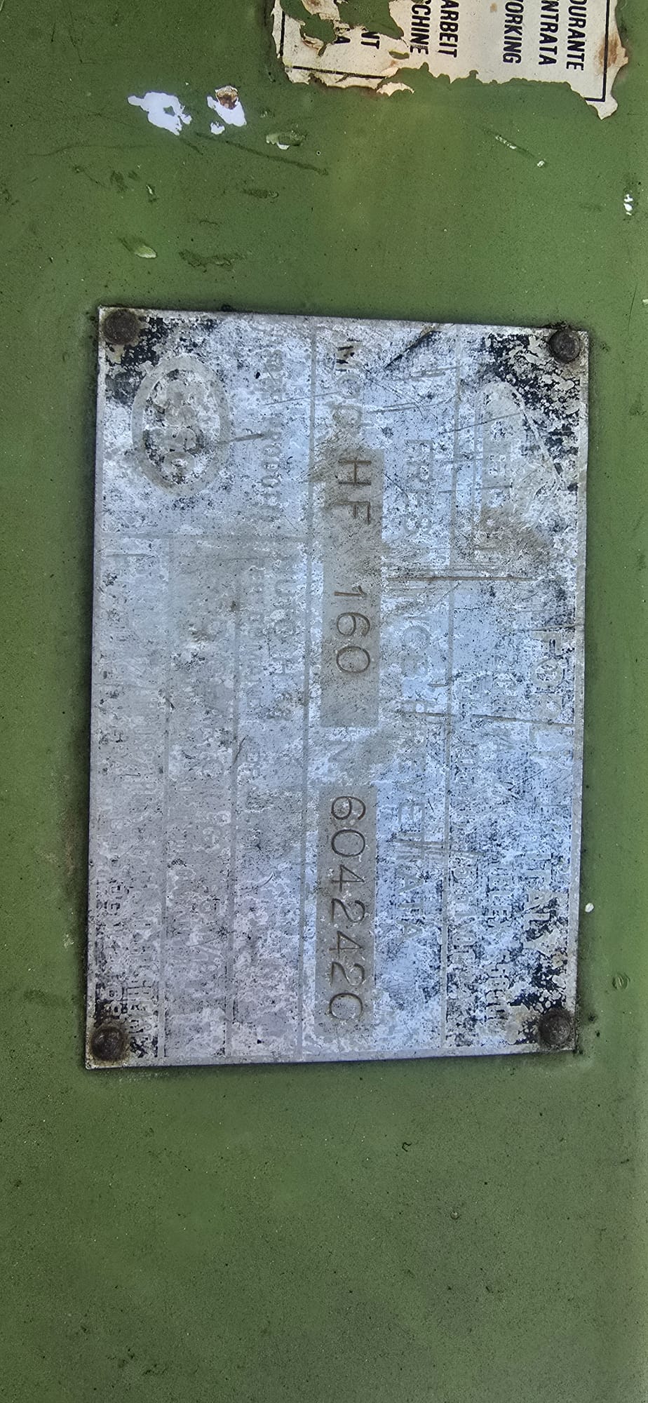 Fresa Celli Interfilare 160