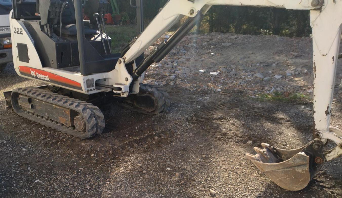 Mini escavatore BOBCAT 322D 17 qli