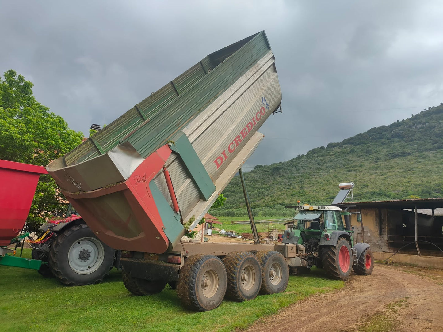 Rimorchio dumper