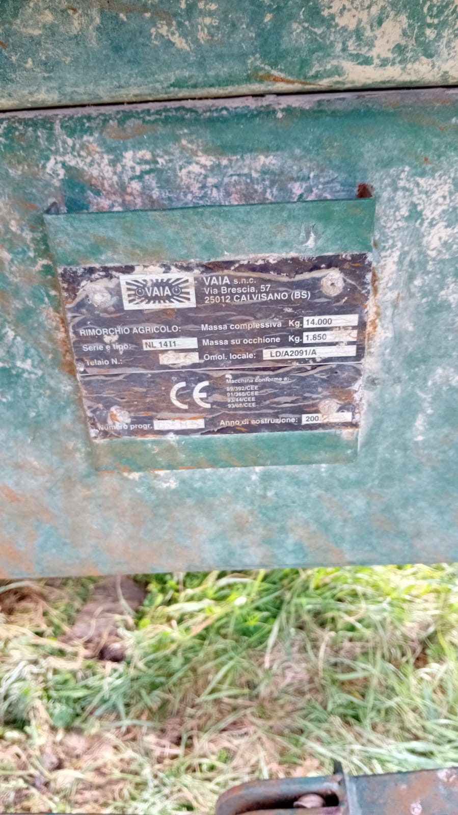 Rimorchio dumper