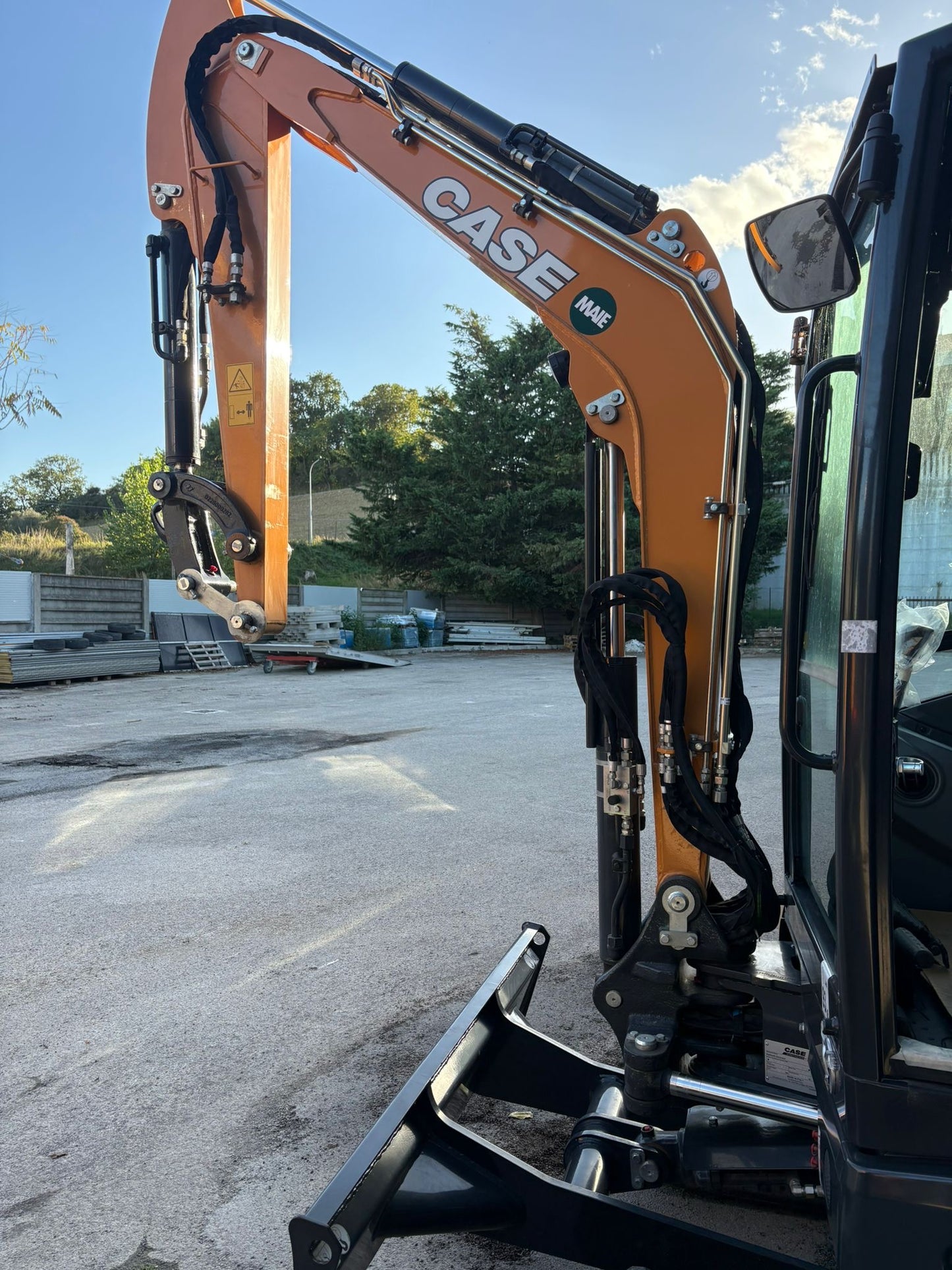 CASE CX35D (braccio monolitico)