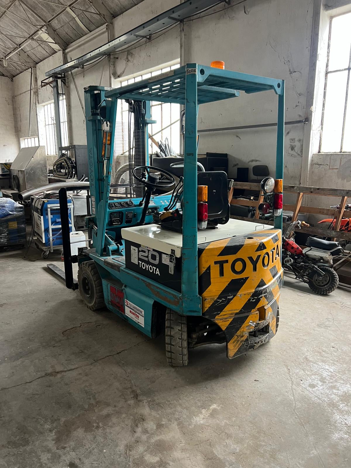 Carrello elevatore, Muletto Elettrico Toyota 20 qli