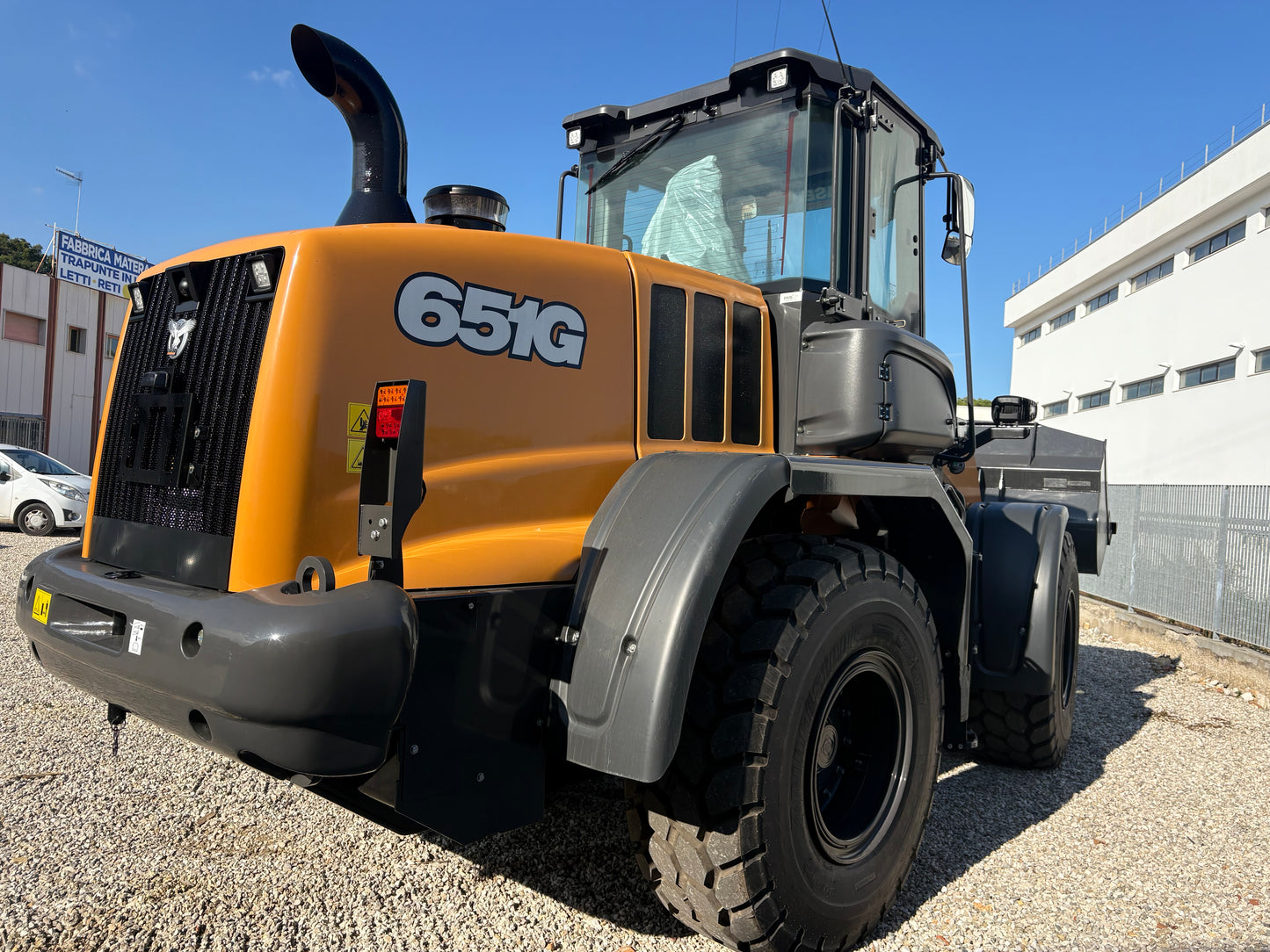 Pala gommata CASE 651G