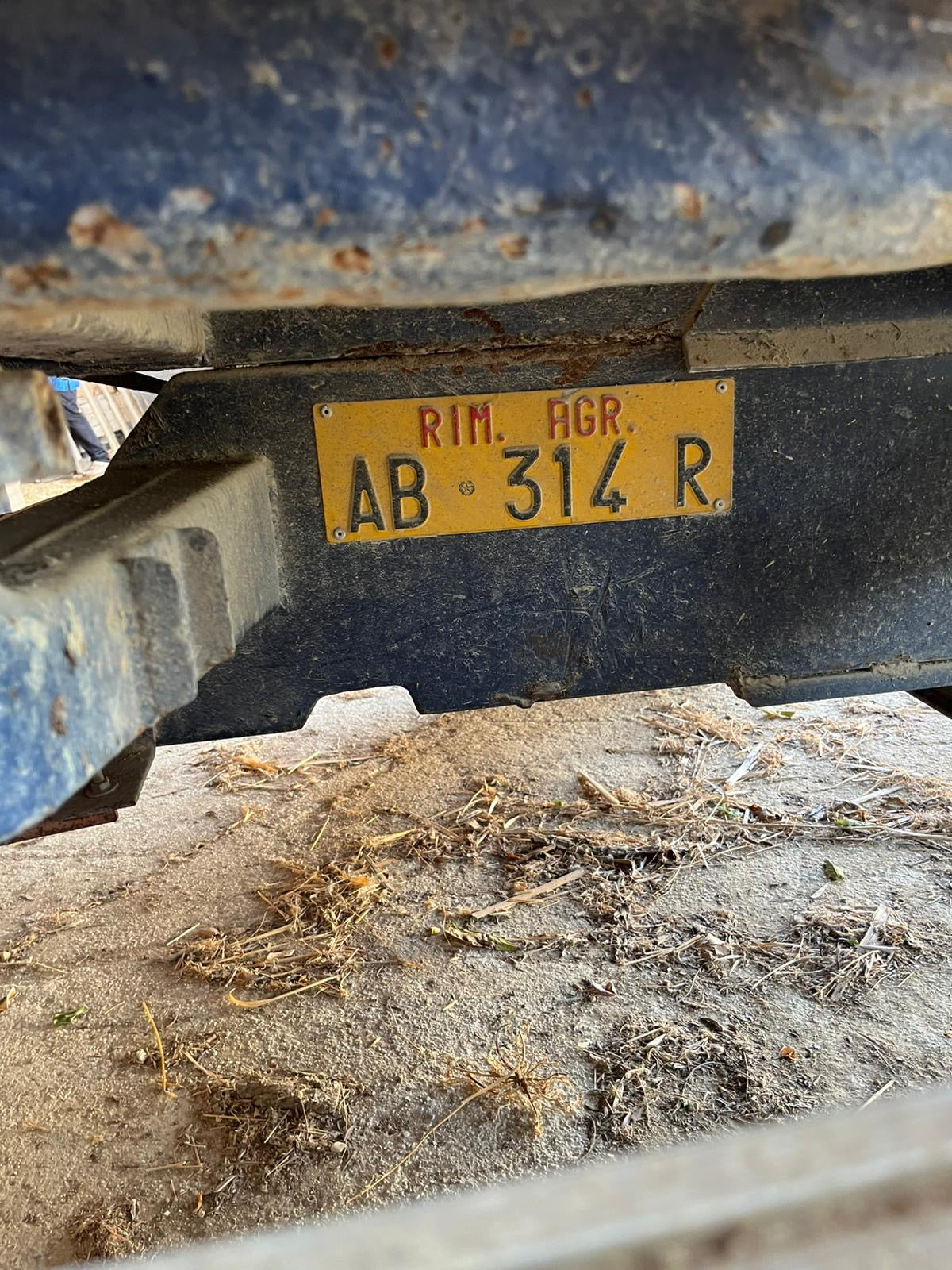 Rimorchio agricolo omologato 3 × 2