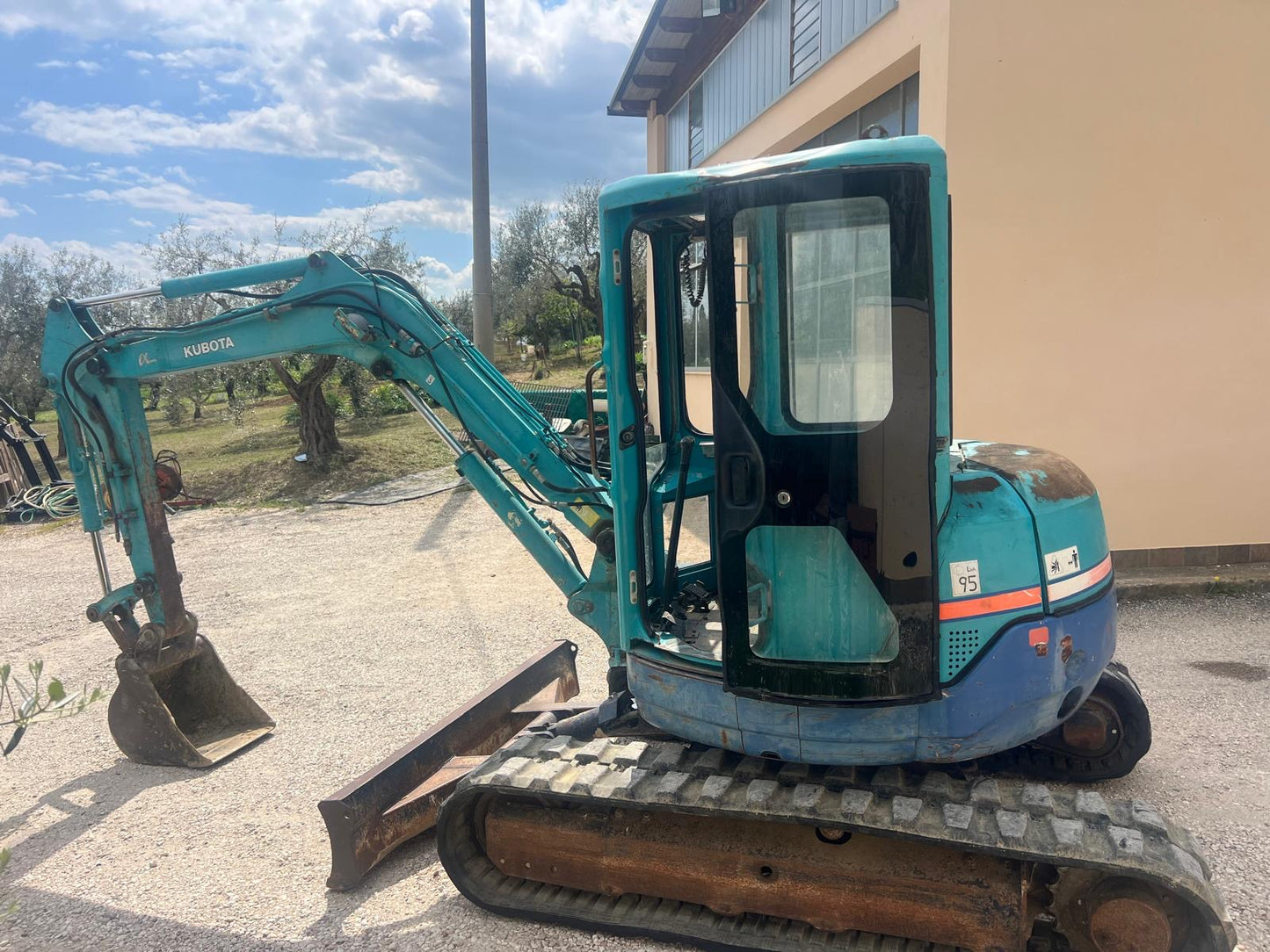 ✅ venduto ✅ Escavatore Kubota 45 qli￼