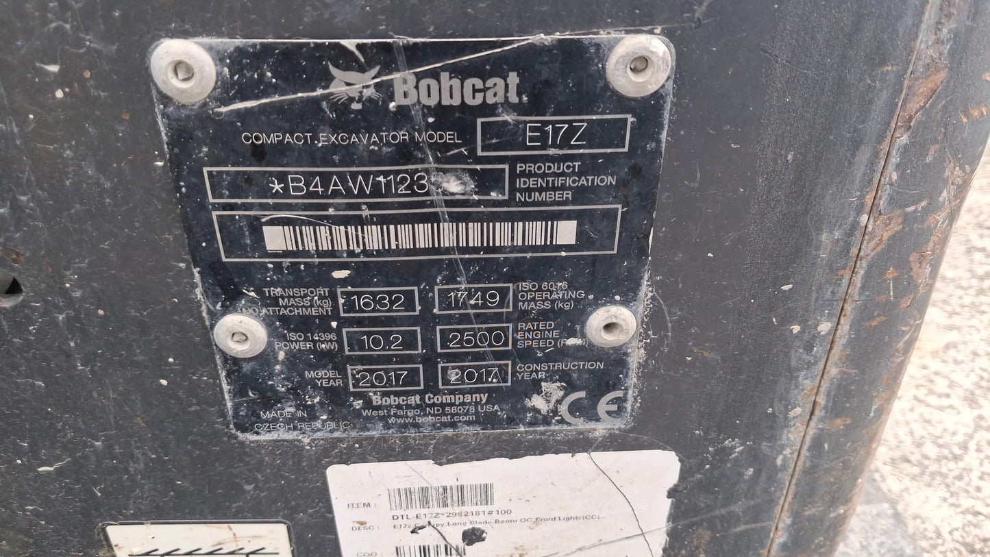 Bobcat E17 Z