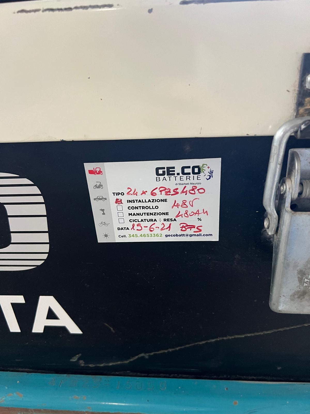 Carrello elevatore, Muletto Elettrico Toyota 20 qli