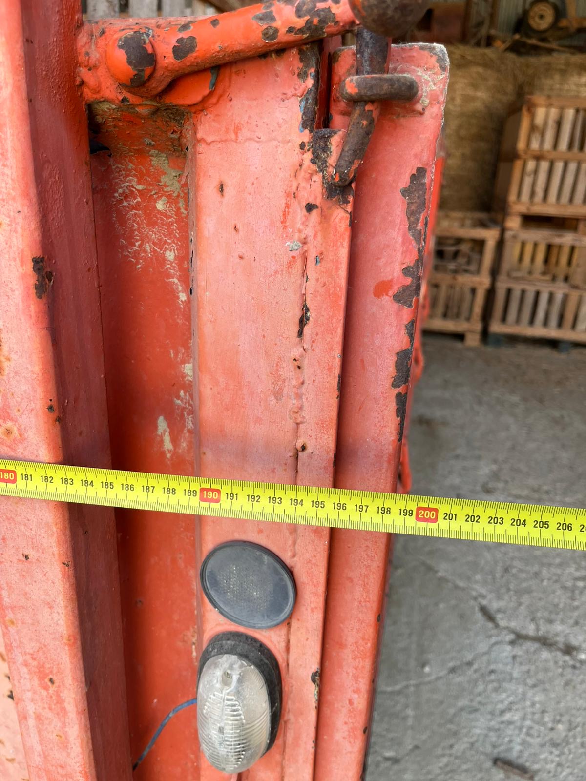 Rimorchio agricolo omologato 3 × 2