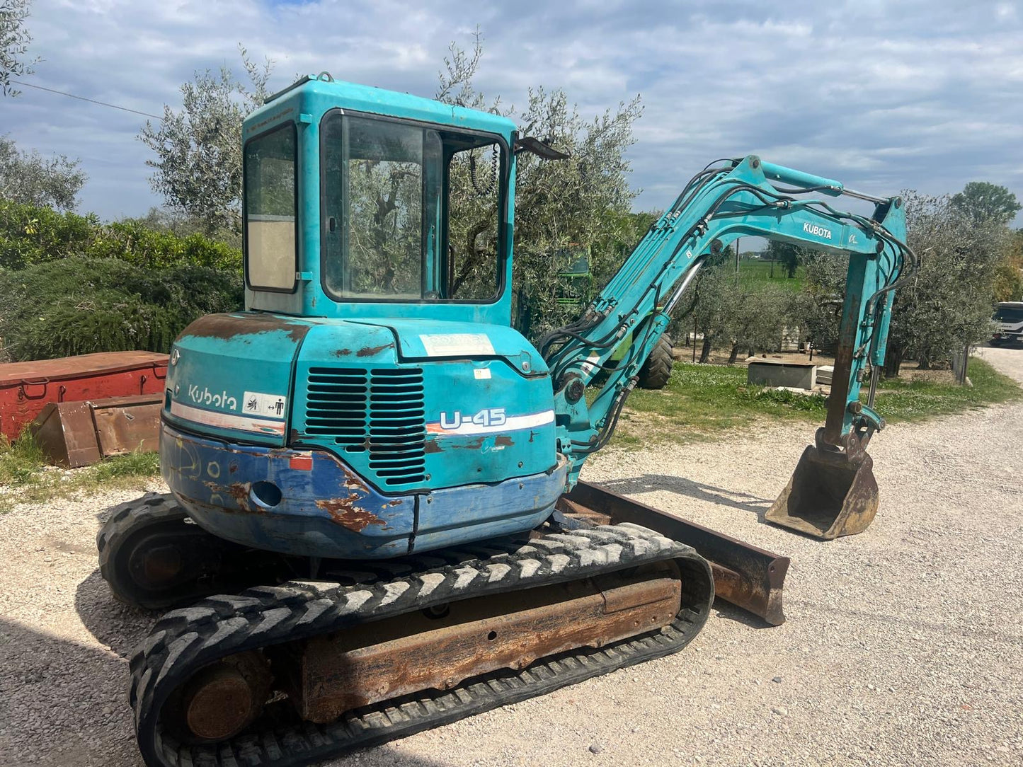 ✅ venduto ✅ Escavatore Kubota 45 qli￼