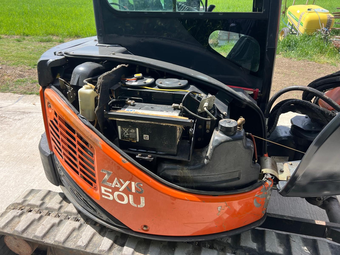 Miniescavatore Hitachi Zaxis 50U (45 q.li)
- Giro Sagoma