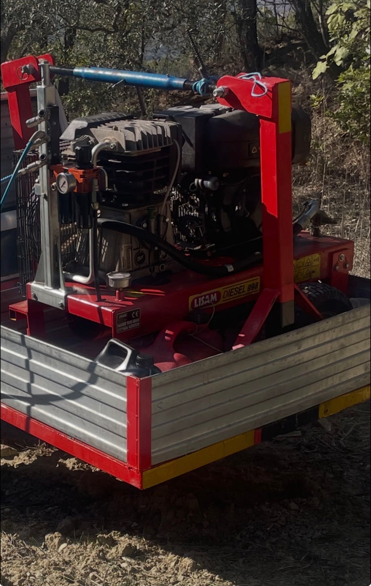 Compressore Lisam 998 
Diesel (Motore Lombardini) – Come Nuovo