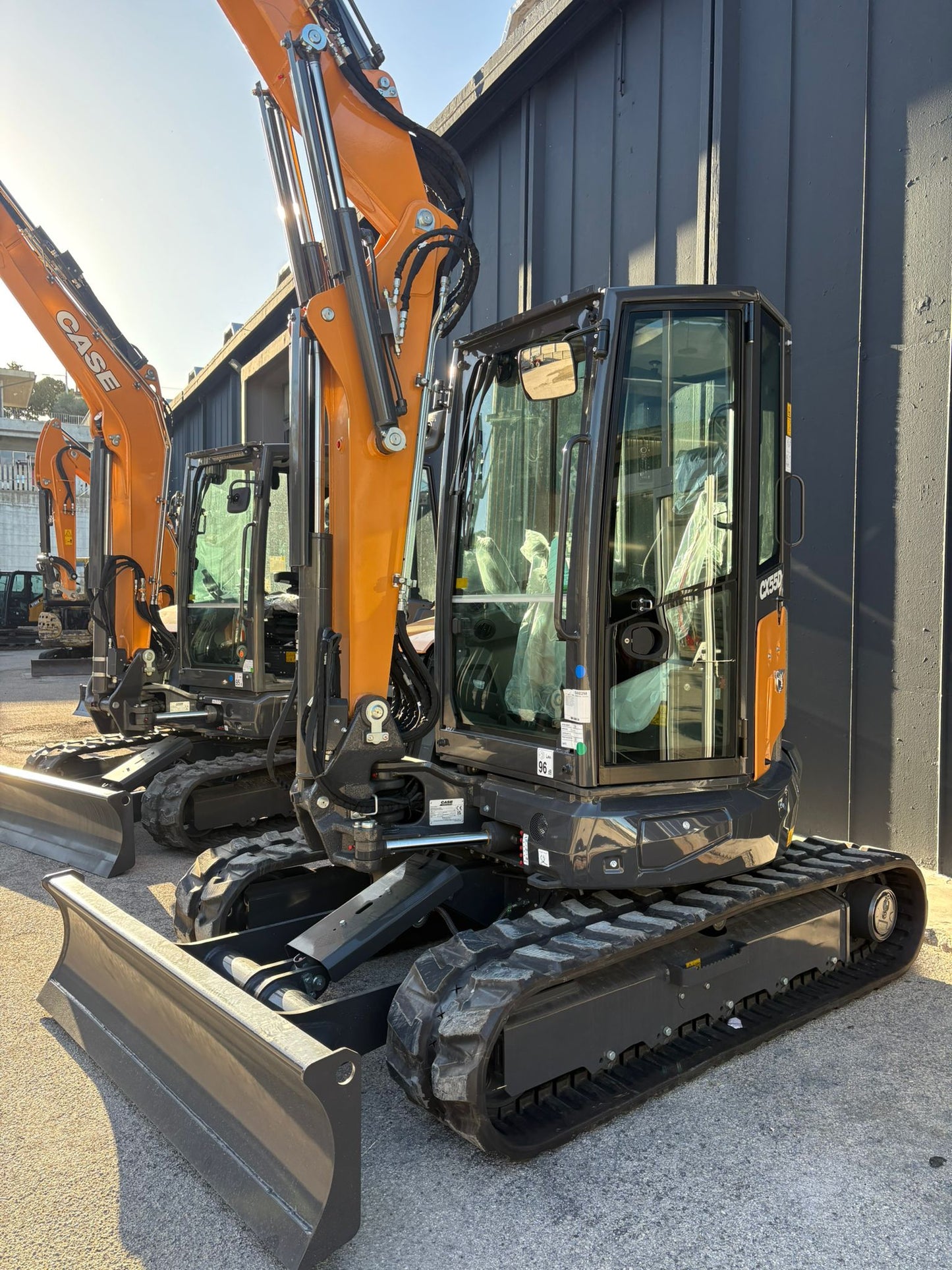 CASE CX55D intelligente (braccio triplice)