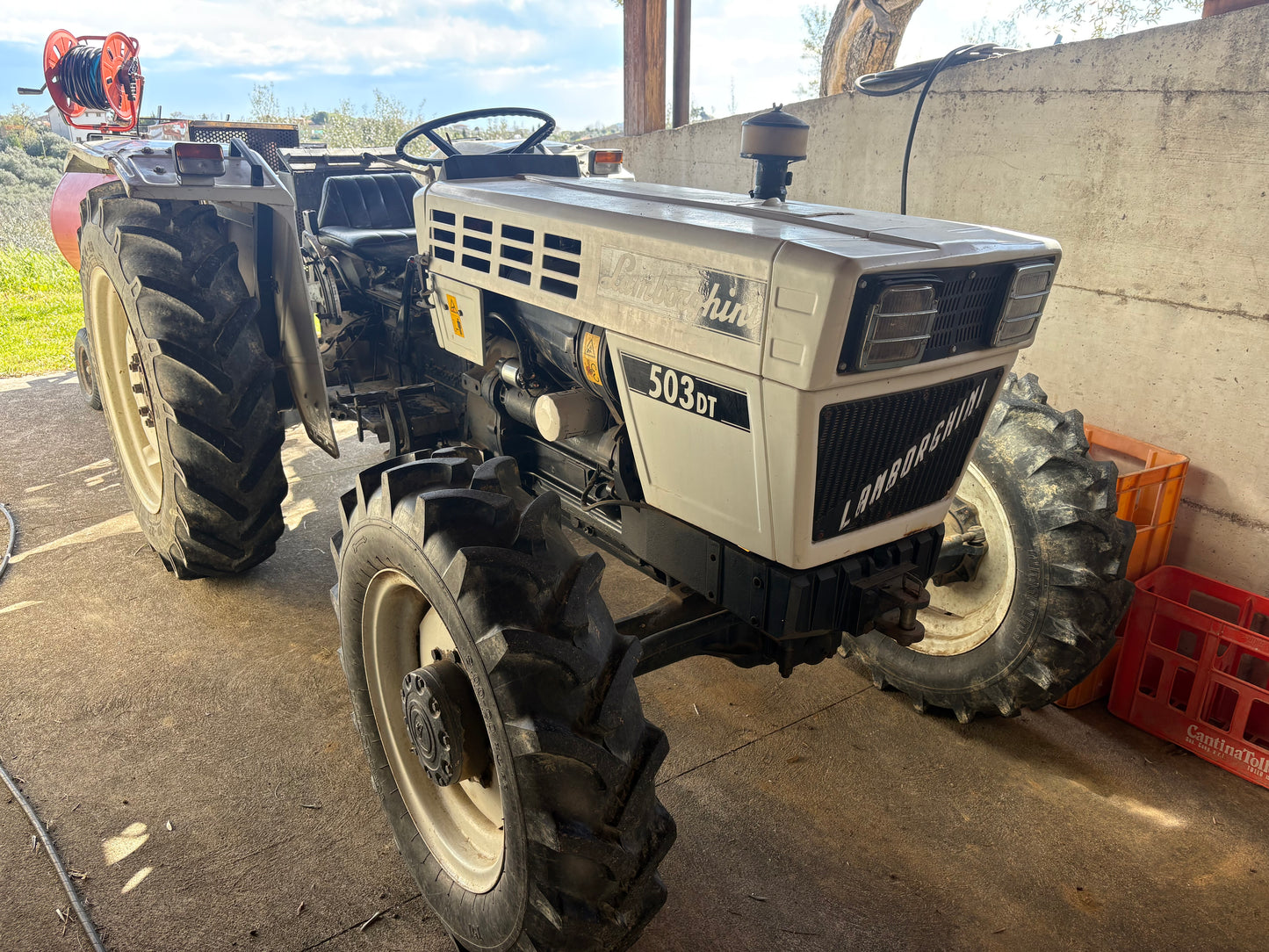 ✅ venduto ✅ Trattore gommato Lamborghini 503 DT