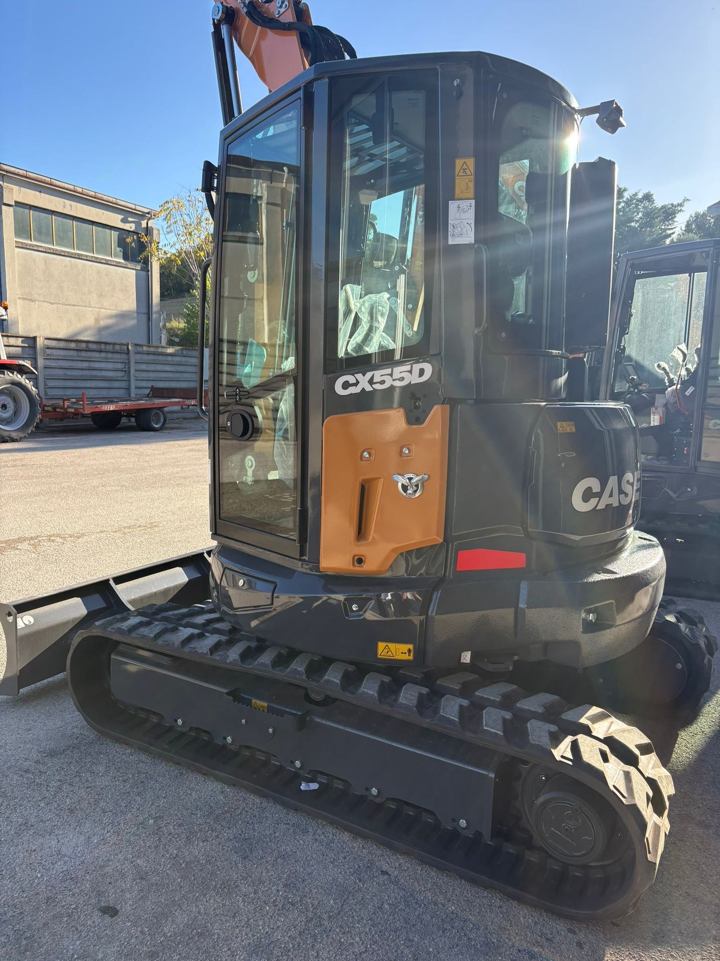 CASE CX55D intelligente (braccio triplice)