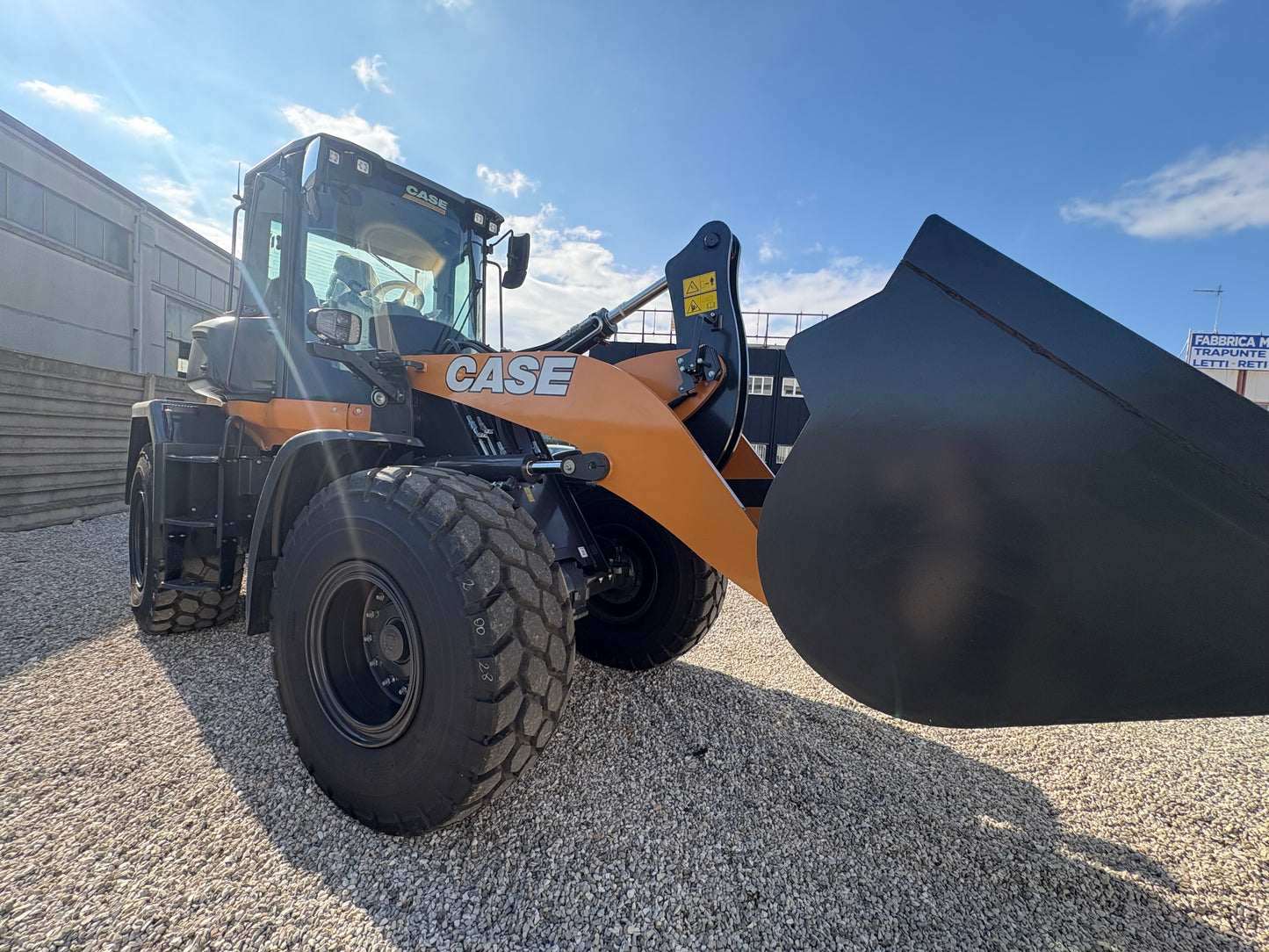 Pala gommata CASE 651G