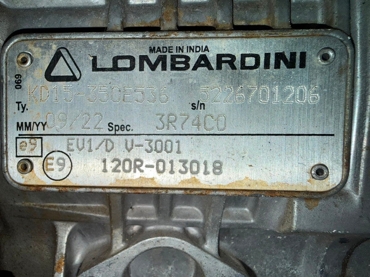 Compressore Lisam 998 
Diesel (Motore Lombardini) – Come Nuovo