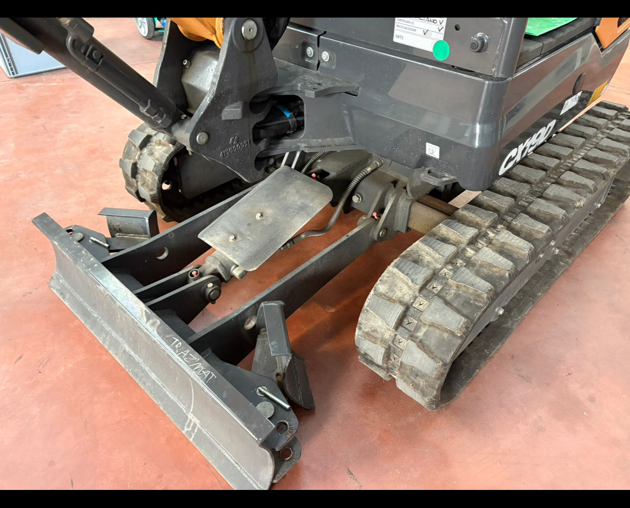 CASE CX19D (braccio monolitico), carro variabile