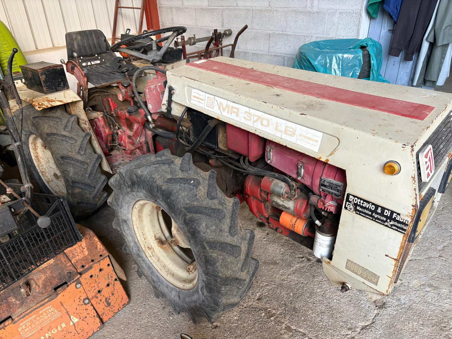 Trattore trattorino
IMER 30 cv , Carro snodato con Idroguida