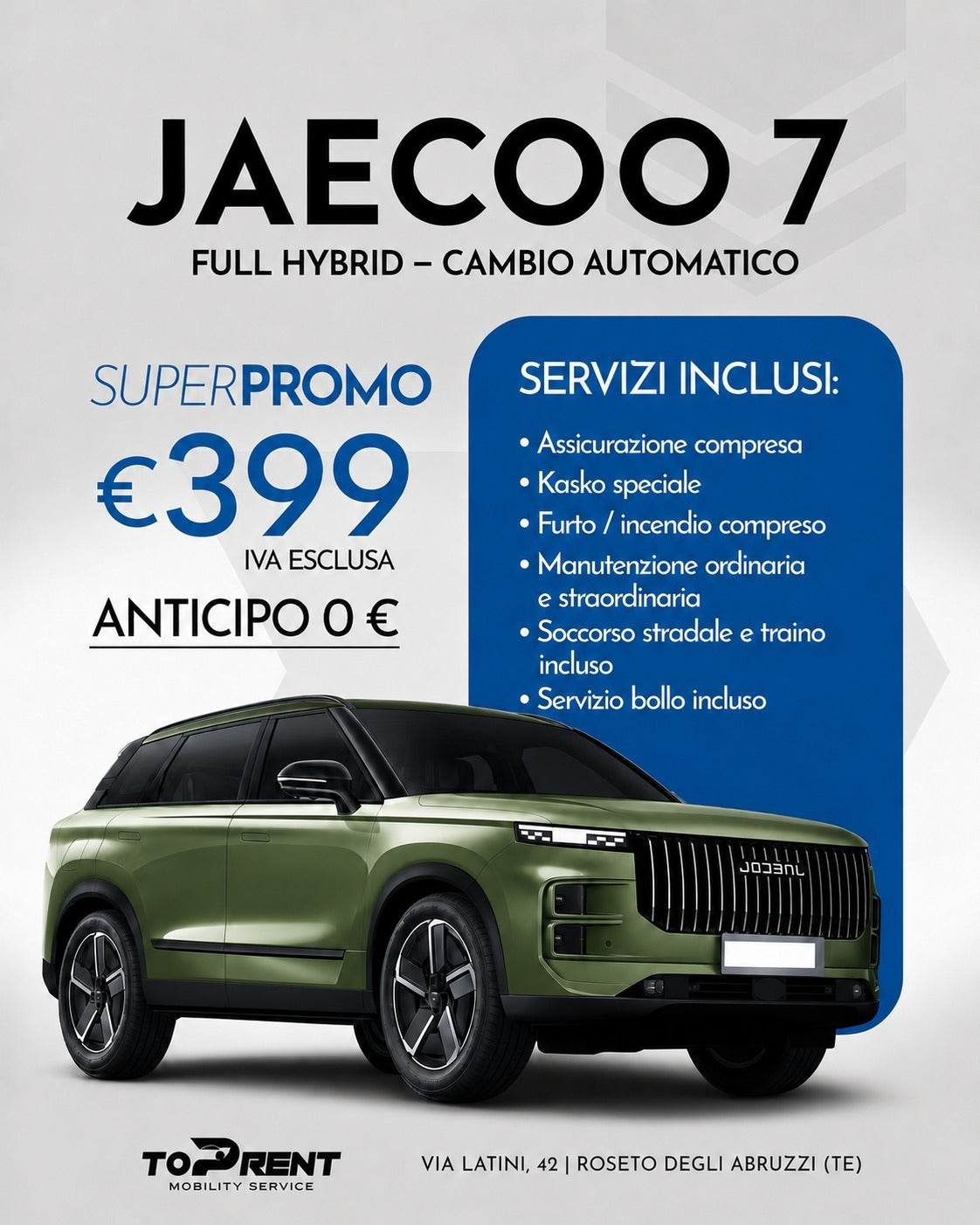Jaecoo 7 Full Hybrid