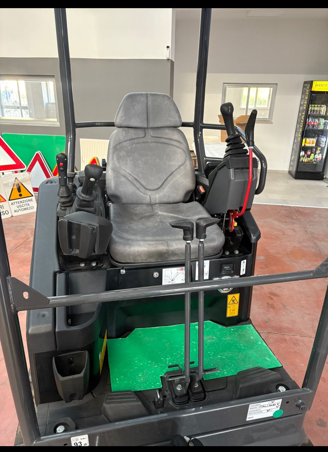 CASE CX19D (braccio monolitico), carro variabile