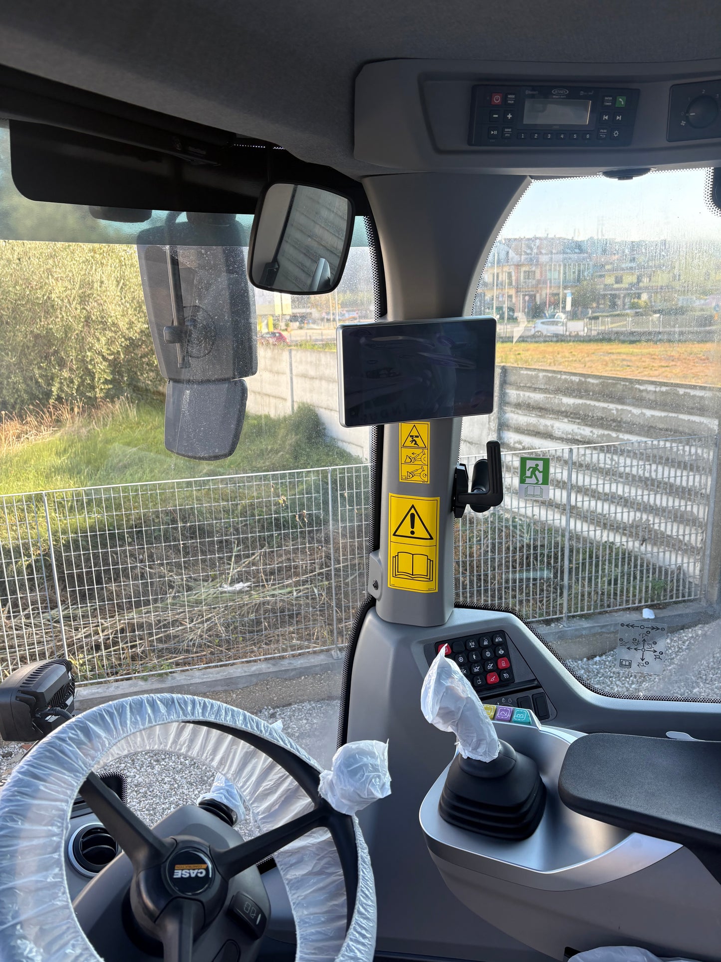 Pala gommata CASE 651G