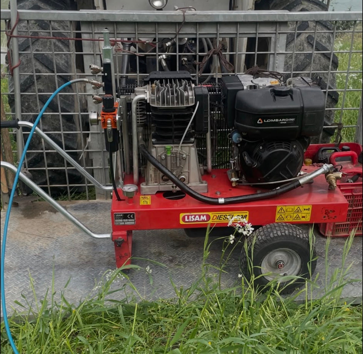 Compressore Lisam 998 
Diesel (Motore Lombardini) – Come Nuovo