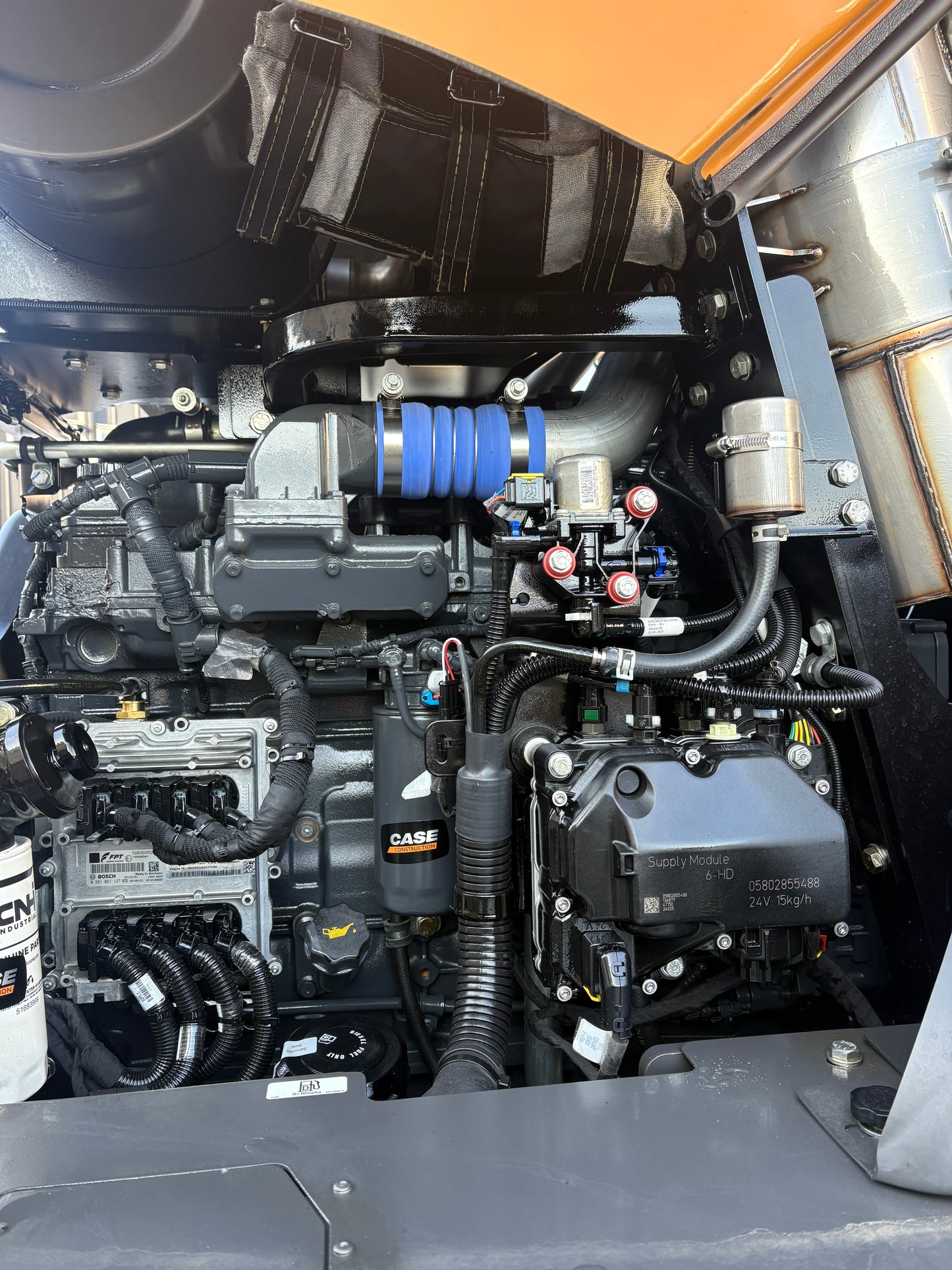 Pala gommata CASE 651G