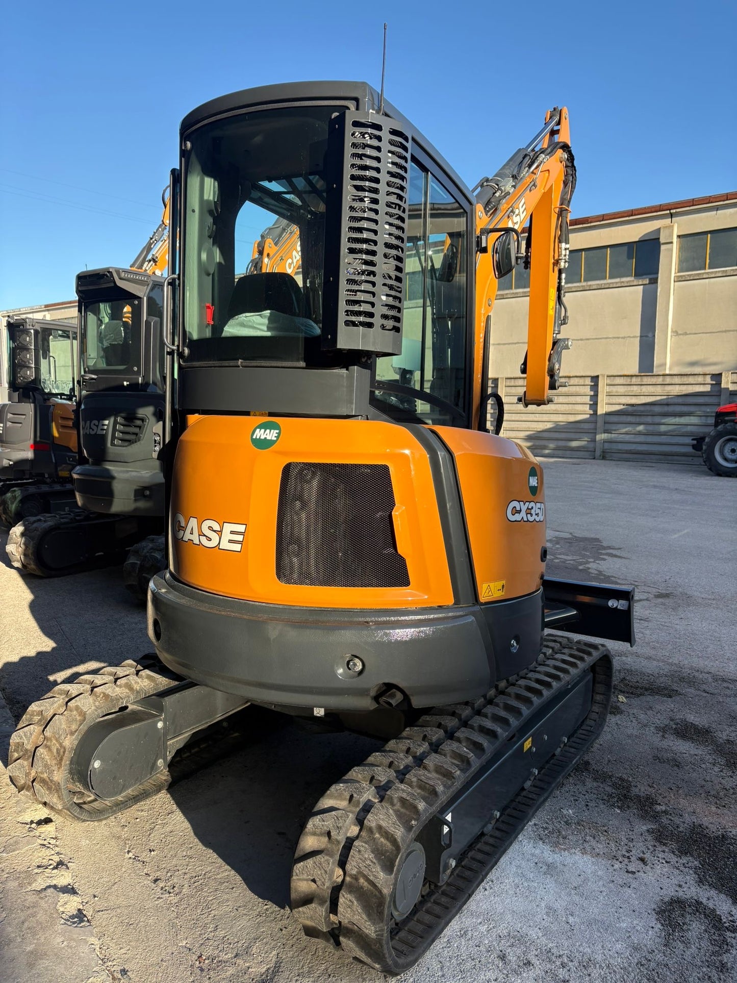 CASE CX35D (braccio monolitico)
