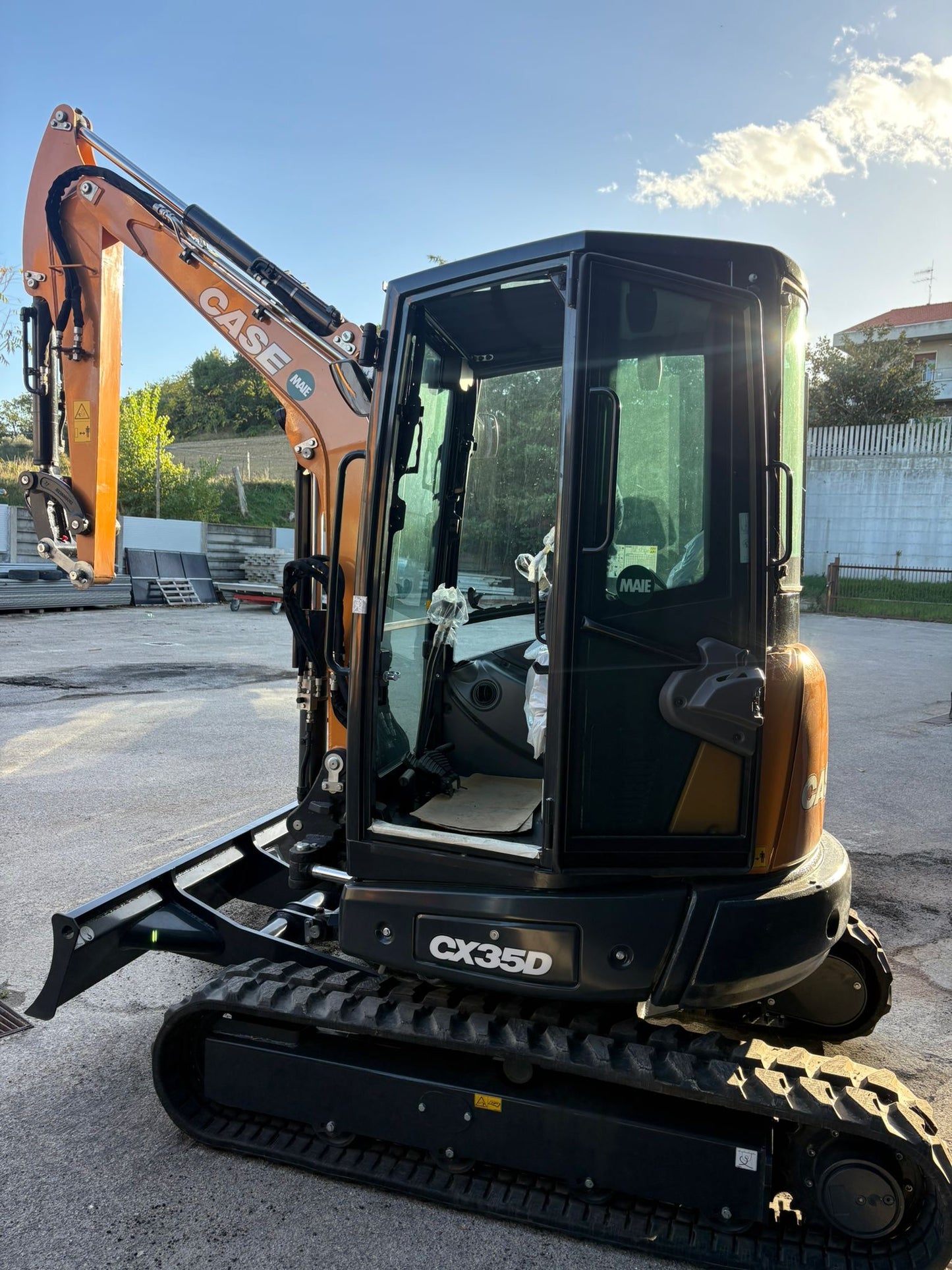 CASE CX35D (braccio monolitico)